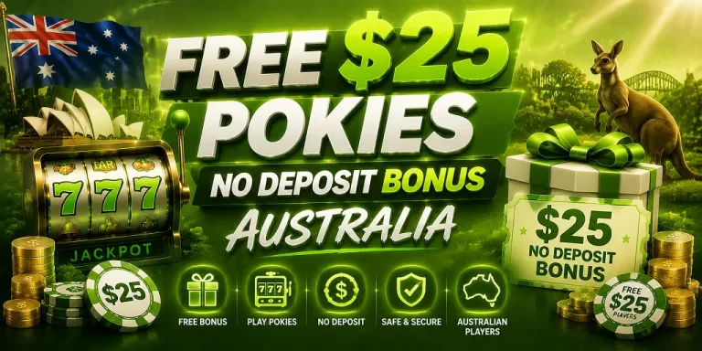 Free $25 Pokies No Deposit Bonus Australia