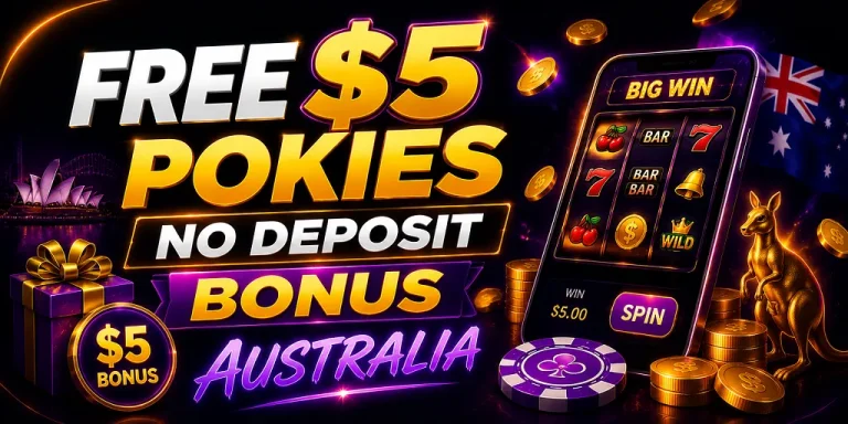 Free $5 Pokies No Deposit Bonus Australia