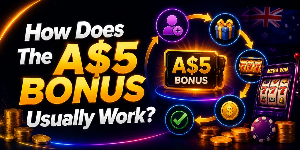 How Does The A$5 Bonus Usually Work