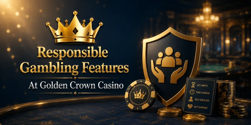 Responsible Gambling Features At Golden Crown Casino
