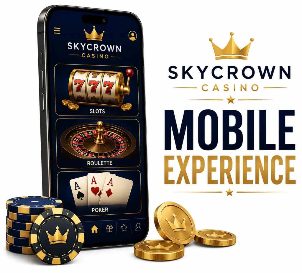 SkyCrown Casino Mobile Experience