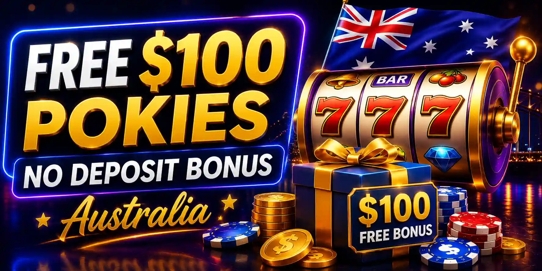 Free $100 Pokies No Deposit Bonus Australia