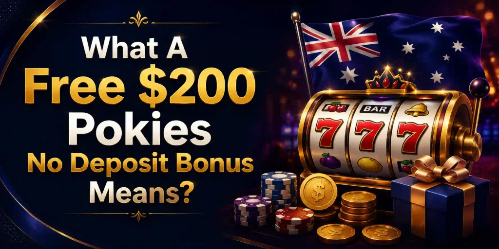 What A Free $200 Pokies No Deposit Bonus Means?