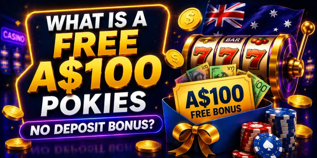 What Is A Free A$100 Pokies No Deposit Bonus?