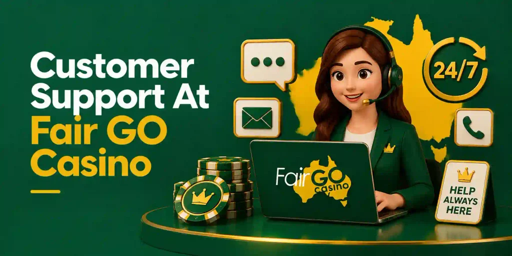 Customer Support At Fair Go Casino