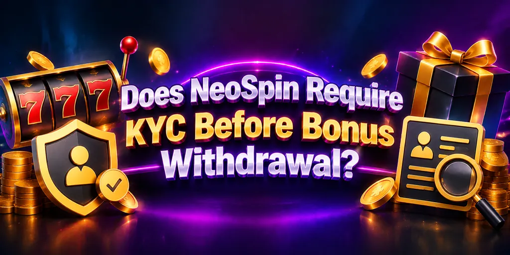 Does NeoSpin Require KYC Before Bonus Withdrawal?