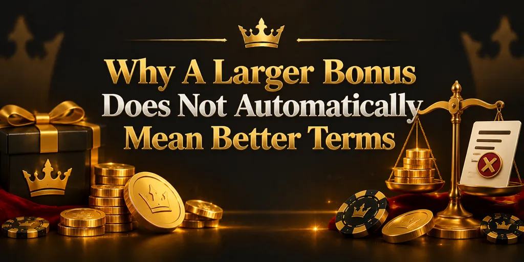 Why A Larger Bonus Does Not Automatically Mean Better Terms